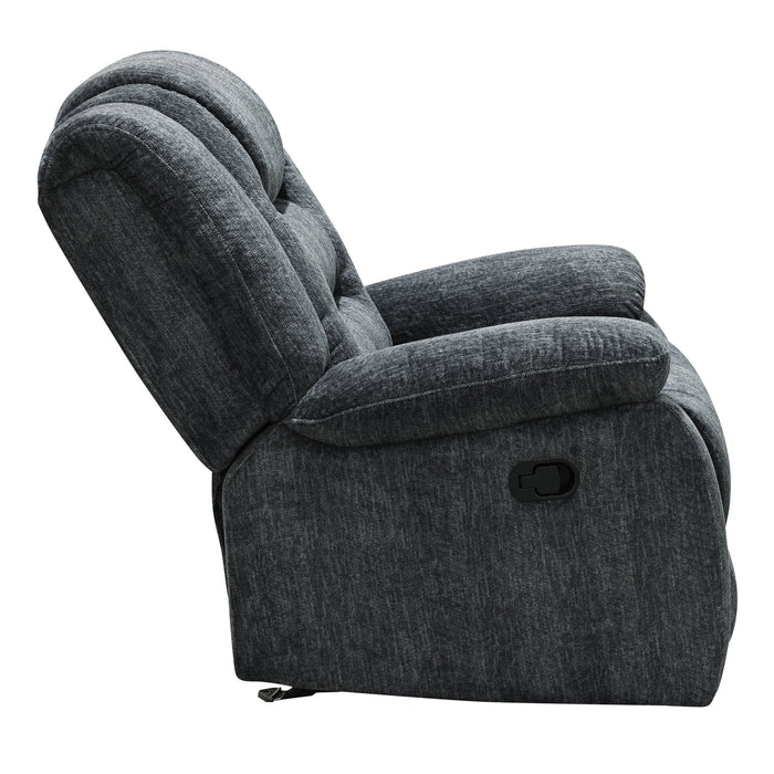 Parker Living Bolton - Misty Storm Manual Reclining Sofa and Two Recliners