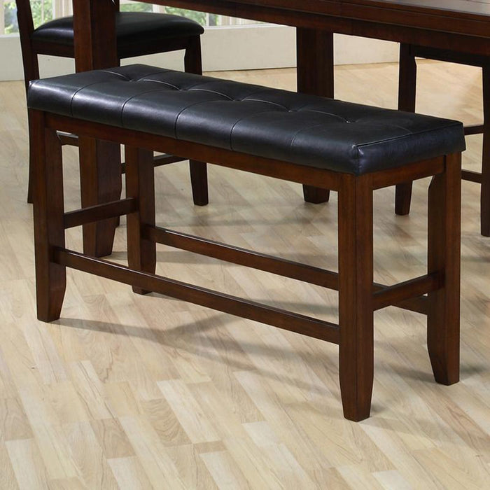 Crown Mark Bardstown Counter Height Bench in Espresso - All Brands Furniture (NJ)