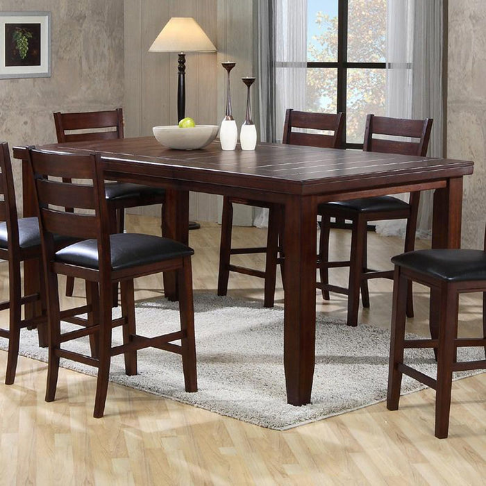Crown Mark Bardstown Counter Height Table in Espresso - All Brands Furniture (NJ)