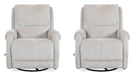Parker Living Gentry Manual Swivel Glider Recliner Two Pack