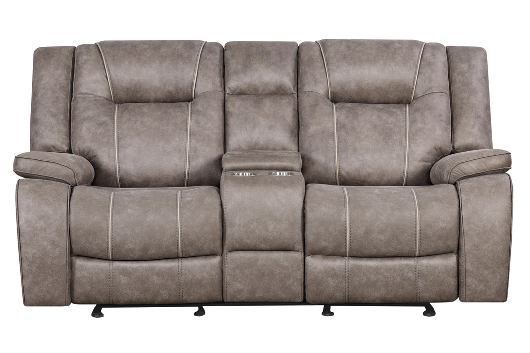 Parker Living Blake - Desert Taupe Manual Reclining Sofa and Loveseat