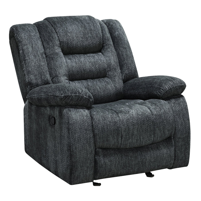 Parker Living Bolton - Misty Storm Manual Reclining Sofa and Two Recliners