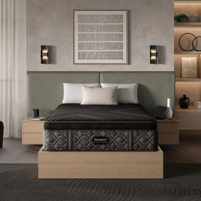 Beautyrest Black Hybrid 2024 Series 2 Medium Apex Top Mattress - Full image