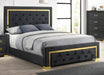 Crown Mark Furniture Pepe King Upholstered Bed image