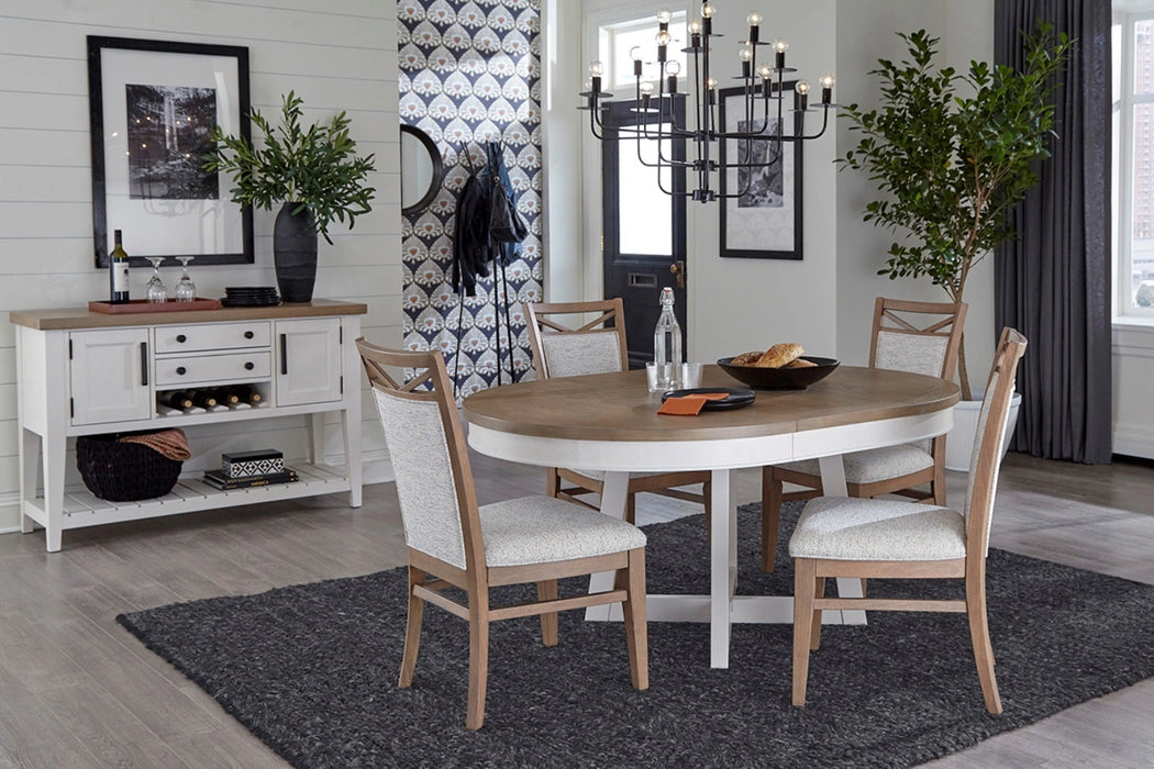 Parker House Americana Modern Dining Upholstered Dining Chair Two Pack