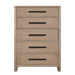 Parker House Breckenridge - Bedroom Queen Bed 2 Nightstands Dresser with Mirror and Chest