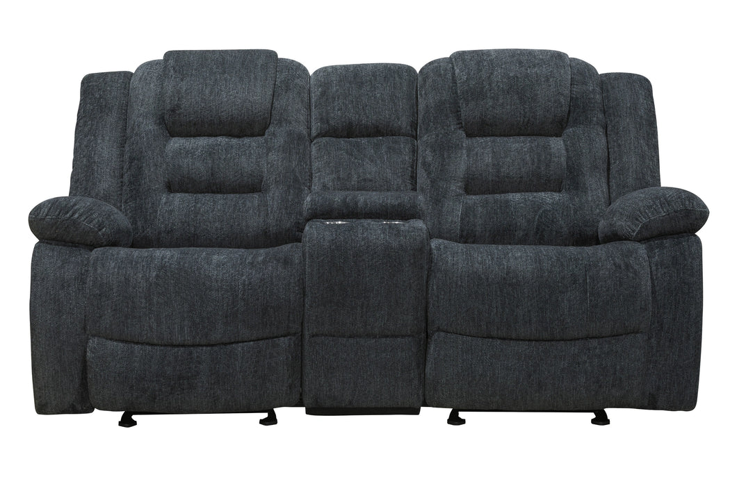 Parker Living Bolton - Misty Storm Manual Reclining Sofa and Loveseat
