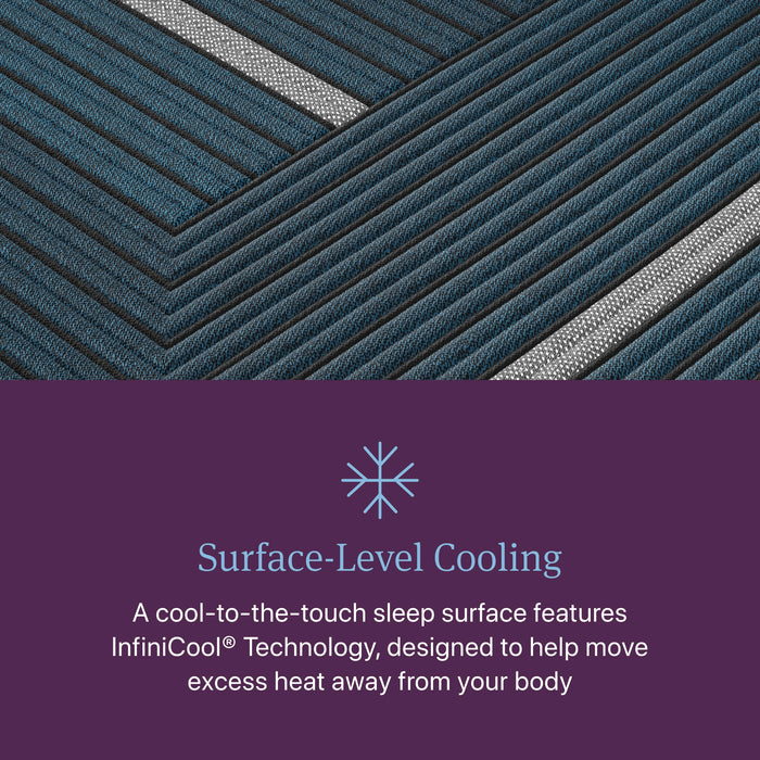 Beautyrest World Class Level Four Hybrid Firm Mattress