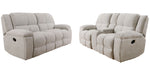 Parker Living Buster Manual Reclining Sofa and Loveseat