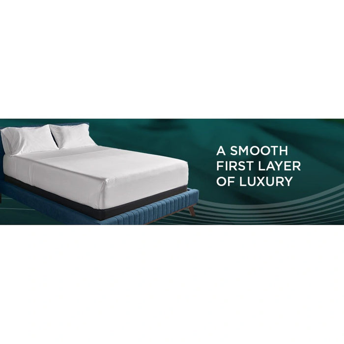 TEMPUR Luxe Egyptian Cotton Pillowcase Set White
