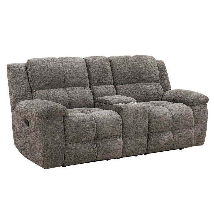 Parker Living Buster Manual Reclining Console Loveseat