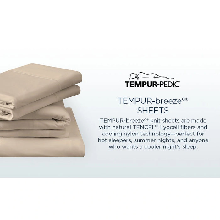 Tempur-Pedic Breeze Pillowcase Set - White