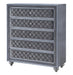 Crown Mark Furniture Voltare Chest in Dark Grey image