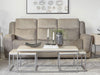 Parker Living Penfield - Frappe Power Reclining Sofa and Loveseat