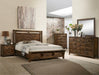 Crown Mark Furniture Curtis Night Stand in Rustic image