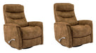 Parker Living Gemini Swivel Glider Recliner Two Pack