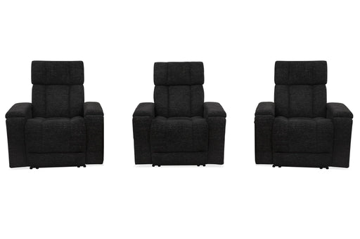 Parker Living Phoenix Zero Gravity Power 3 Seat Home Theater Seating with Immersive Audio P3