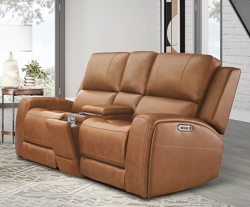 Parker Living Belmont Zero Gravity Power Reclining Tilt Console Loveseat P3