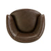 Parker Living Barolo 100% Italian Leather Swivel Club Chair