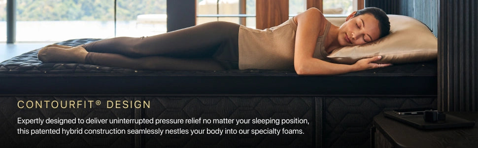 Beautyrest BlackÂ® Series Three 15" Hybrid Medium Mattress