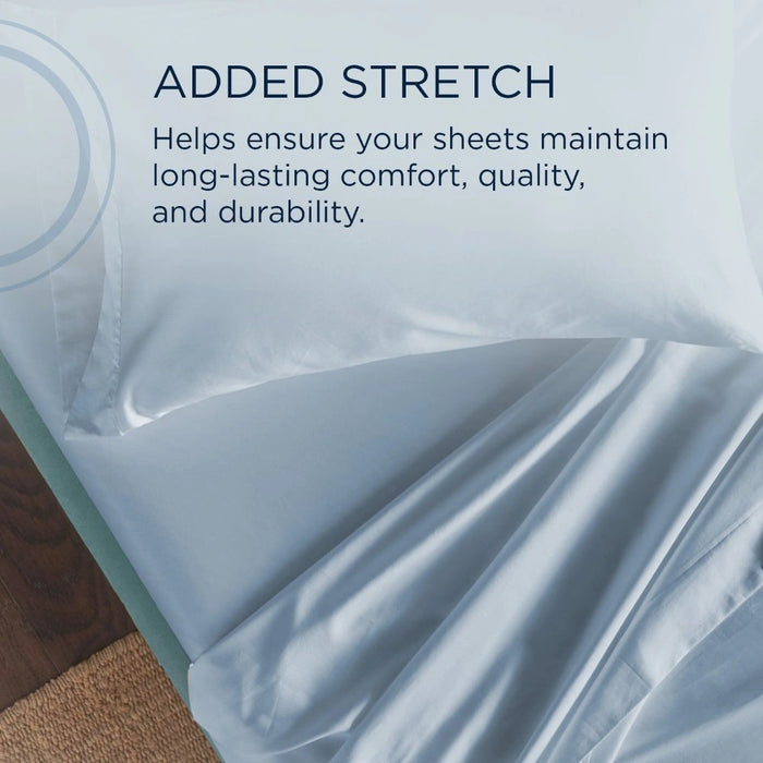 TEMPUR Classic Cotton Sheet Set Sleepy Blue