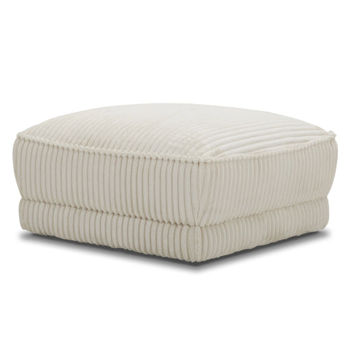Parker Living Utopia - Mega Ivory Ottoman with Casters