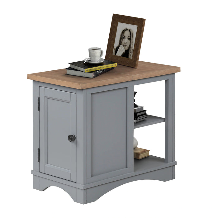 Parker House Americana Modern Cocktail Table with 2 Chairside Tables