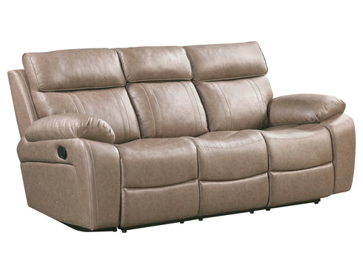 Parker Living Theon - Stokes Toffee Manual Reclining Sofa with Drop Down Table