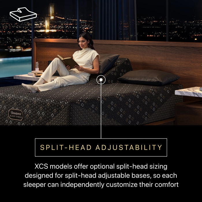 Beautyrest Black Hybrid Series Four XCS 14.75" Firm Mattress