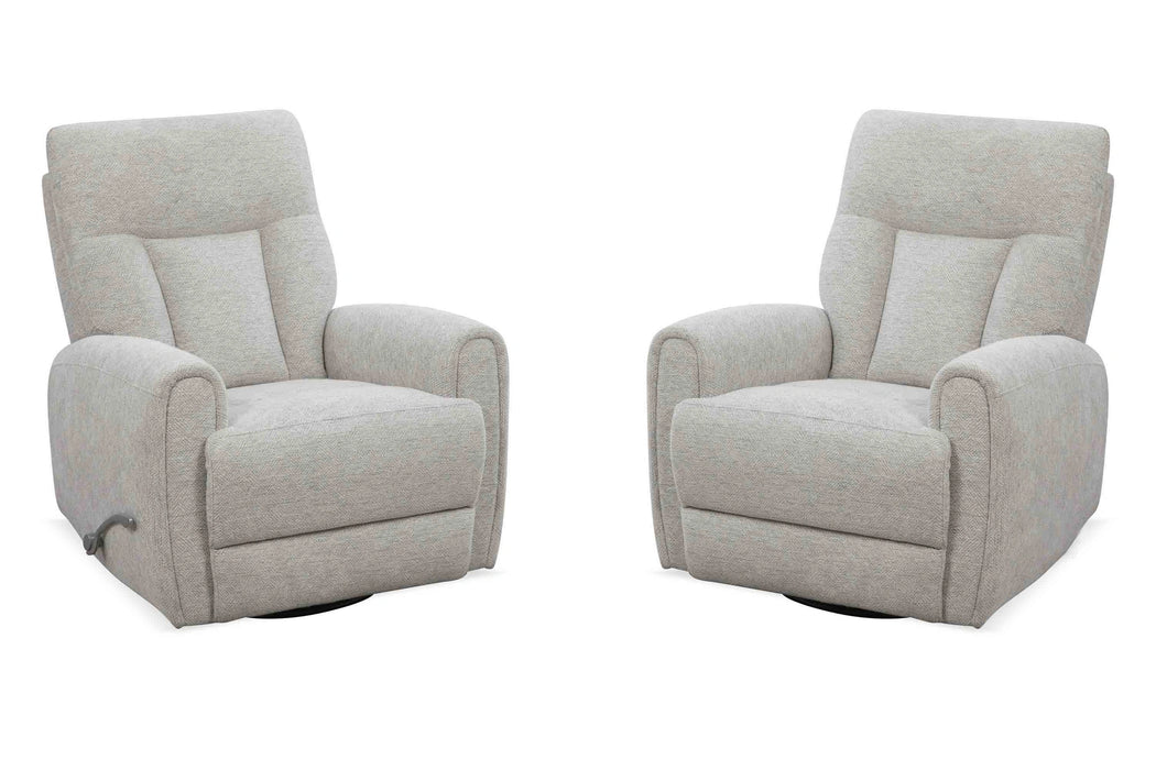 Parker Living Natalia Manual Swivel Glider Recliner Two Pack