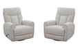 Parker Living Natalia Manual Swivel Glider Recliner Two Pack