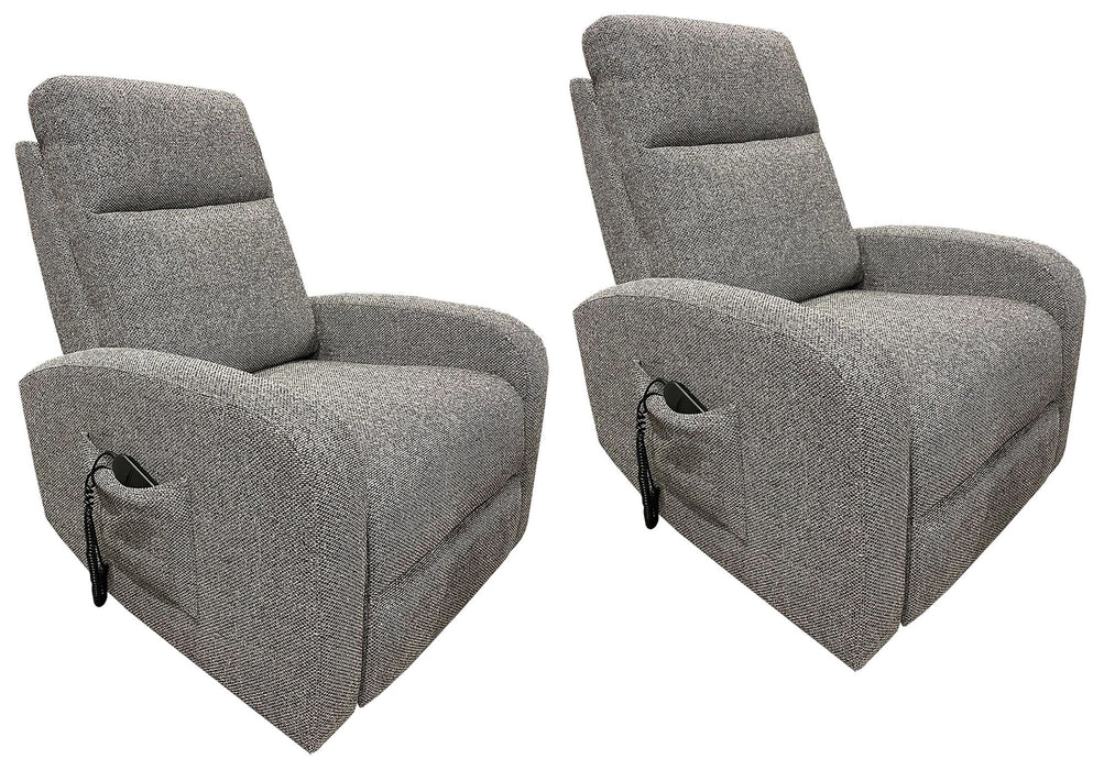 Parker Living Thriller - Natural Beauty Grey Power Lift Recliner Two Pack