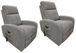 Parker Living Thriller - Natural Beauty Grey Power Lift Recliner Two Pack