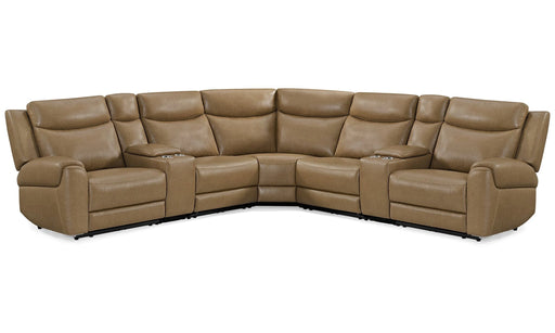 Parker Living Momentum 7 Piece Modular Power Reclining Sectional with Power Adjustable Headrests