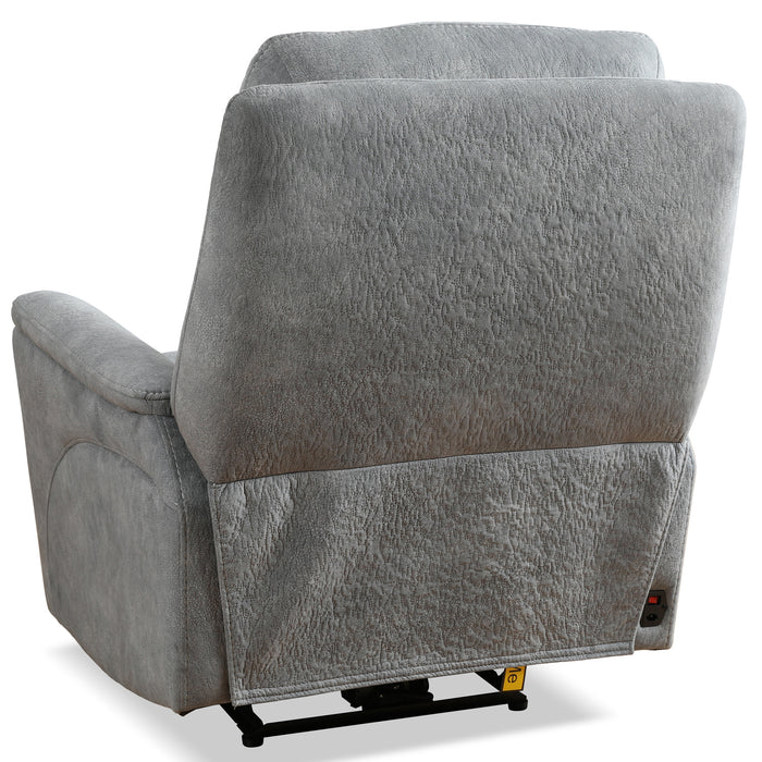 Parker Living Linus - Hudson Grey Power Reclining Sofa Loveseat and Recliner