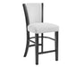 CAMELIA WHITE COUNTER HEIGHT CHAIR - All Brands Furniture (NJ)