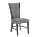 CAMELIA GRAY SIDE CHAIR - All Brands Furniture (NJ)