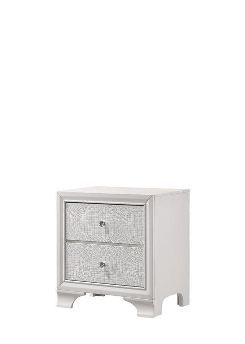 LYSSA NIGHTSTAND FROST - All Brands Furniture (NJ)
