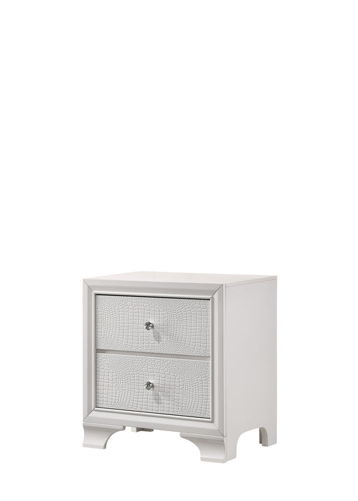 LYSSA NIGHTSTAND FROST - All Brands Furniture (NJ)