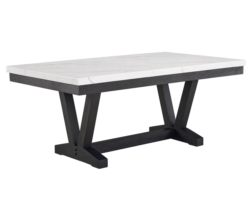 VANCE FAUX MARBLE DINING TABLE - All Brands Furniture (NJ)