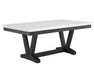 VANCE FAUX MARBLE DINING TABLE - All Brands Furniture (NJ)