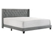 MAKAYLA KING BED GREY - All Brands Furniture (NJ)