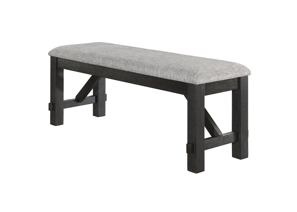 MARIBELLE BENCH WHEAT CHARCOAL - All Brands Furniture (NJ)