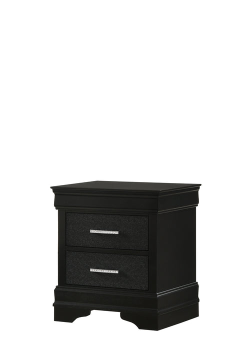 AMALIA NIGHTSTAND BLACK - All Brands Furniture (NJ)