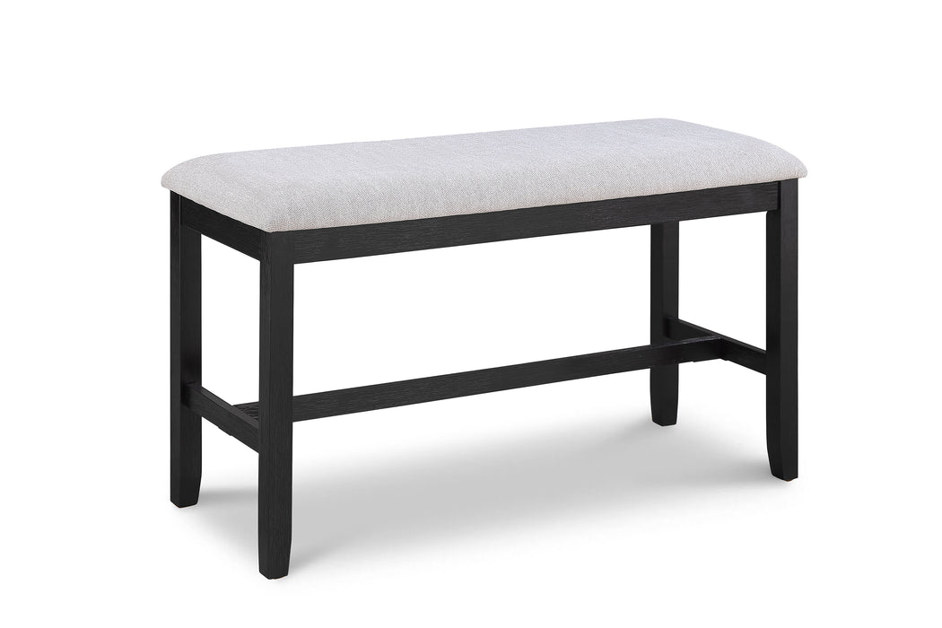 DELFIN COUNTER HT BENCH-LIGHT GREY - All Brands Furniture (NJ)