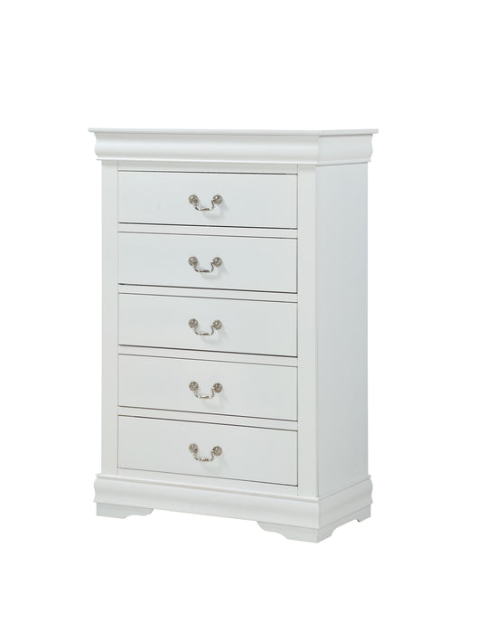 LOUIS PHILIP CHEST WHITE - All Brands Furniture (NJ)