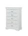 LOUIS PHILIP CHEST WHITE - All Brands Furniture (NJ)
