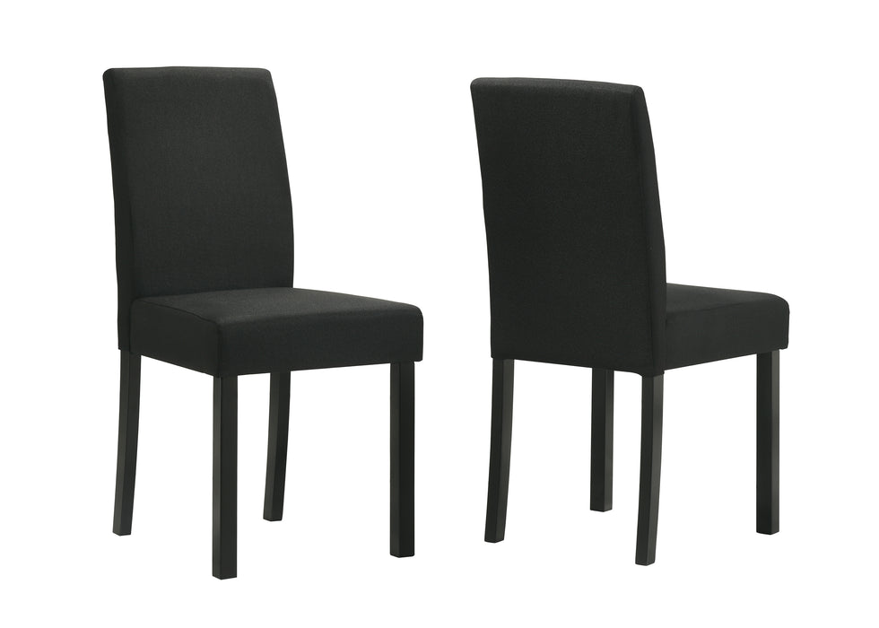 RESIA DINING CHAIR BLACK - All Brands Furniture (NJ)
