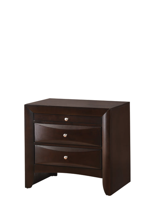 EMILY NIGHTSTAND DARK CHERRY - All Brands Furniture (NJ)