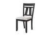 MARIBELLE SIDE CHAIR WHEAT CHARCOAL - All Brands Furniture (NJ)